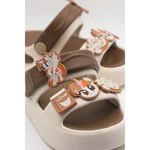 Kocamanlar 4505 Hafif Rahat Taban Okul Kreş Havuz Günlük Unisex Çocuk Terlik