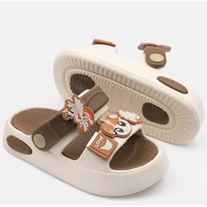 Kocamanlar 4505 Hafif Rahat Taban Okul Kreş Havuz Günlük Unisex Çocuk Terlik