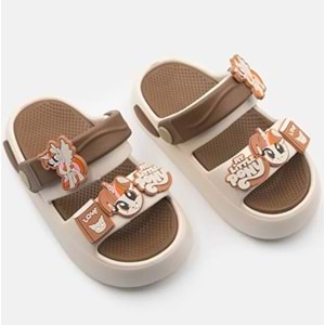 Kocamanlar 4505 Hafif Rahat Taban Okul Kreş Havuz Günlük Unisex Çocuk Terlik