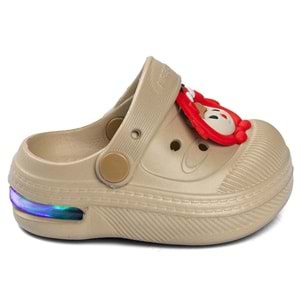 Kocamanlar 2316 Işıklı Emojili Sabo Günlük Terlik Unisex Çocuk Terlik