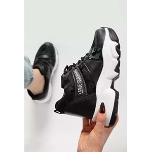 Filet 209 Gizli Topuklu Taban Sneaker Kadın Spor Ayakkabı