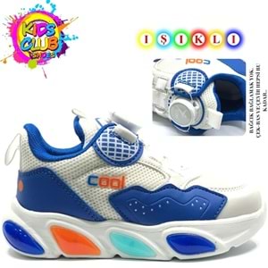 Cool Leon Akıllı Bağcıklı Işıklı Ortopedik Çocuk Spor Ayakkabı