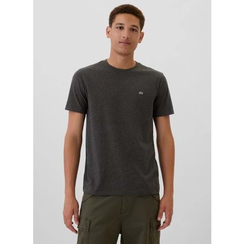 Gap V-Frch Everyday Soft Micro Logo Crew 502022000 Kısa Kol Tişört Erkek T-Shirt