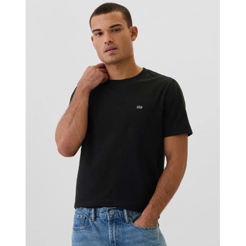 Gap V-Frch Everyday Soft Micro Logo Crew T-Shirt 502022 Kısa Kol Tişört Erkek T-Shirt