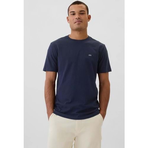 Gap V-Frch Everyday Soft Micro Logo Crew T-Shirt 502022 Kısa Kol Tişört Erkek T-Shirt