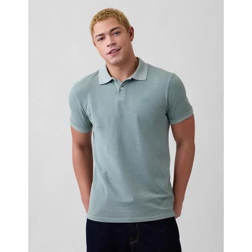 Gap Logo Pike Polo Yaka T-Shirt 586306043 Kısa Kol Tişört Erkek T-Shirt