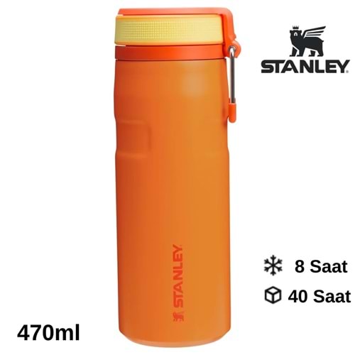 Stanley The IceFlow Twist Flip Termos 0.47 LT Termos Kupa Kamp Matara