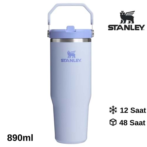 Stanley The IceFlow Flip Straw Pipetli Termos Bardak 0.89 LT Matara