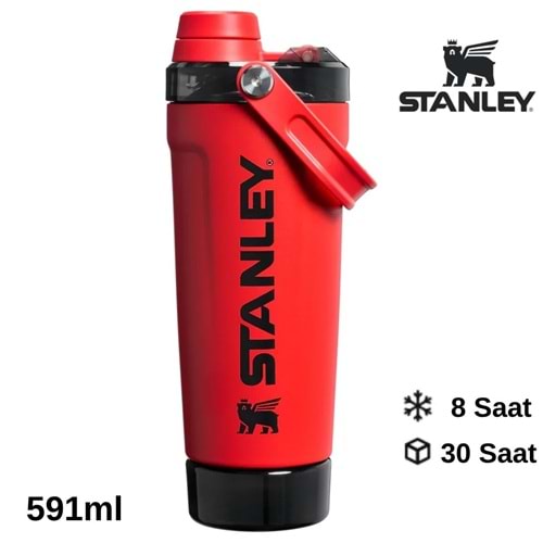 Stanley Activate Shaker 0,60 LT Termos Sporcu Matarası Toz Depolama Kapasiteli Matara