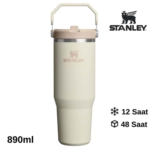 Stanley The IceFlow Flip Straw Pipetli Termos Bardak 0.89 LT Matara