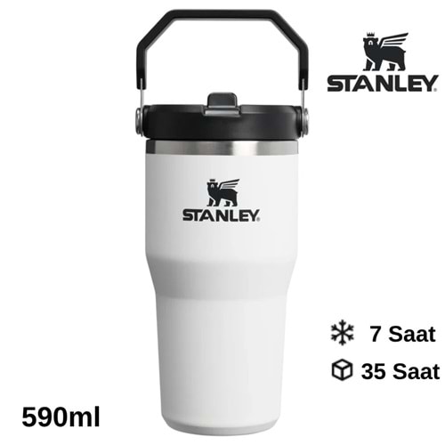 Stanley The IceFlow Flip Straw Pipetli Termos Bardak 0.59 LT Matara