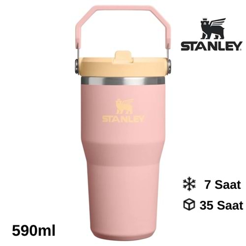 Stanley The IceFlow Flip Straw Pipetli Termos Bardak 0.59 LT Matara