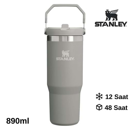 Stanley The IceFlow Flip Straw Pipetli Termos Bardak 0.89 LT Matara