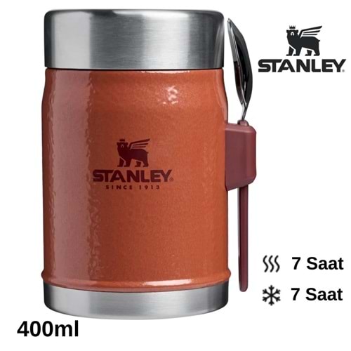 Stanley Classic Legendary Kaşıklı Yemek Termosu 0.4L Termos Kamp Matara