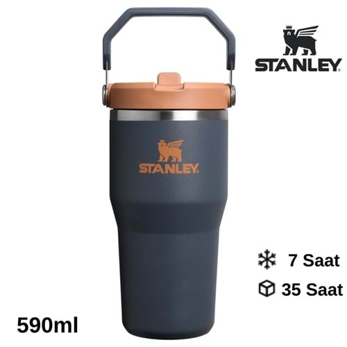 Stanley The IceFlow Flip Straw Pipetli Termos Bardak 0.59 LT Matara
