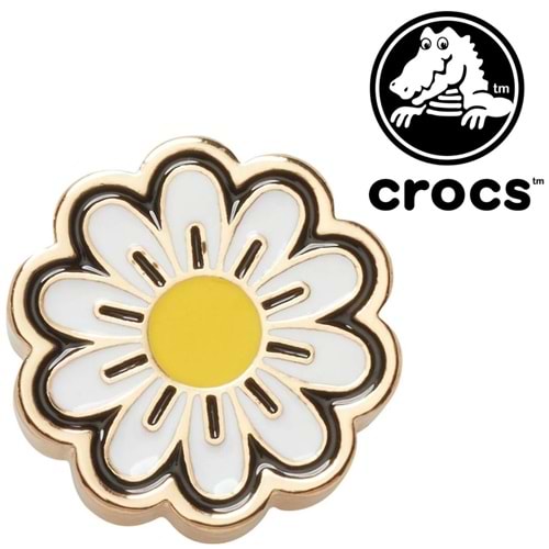 Crocs Elevated Daisy Papatya Jibbitz Terlik Süsü Terlik Aksesuarı