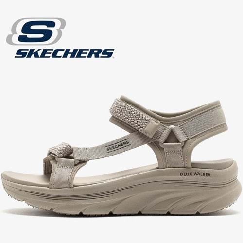 Skechers D'lux Walker-Pretty Field 119822-TPE Ortopedik Kadın Sandalet