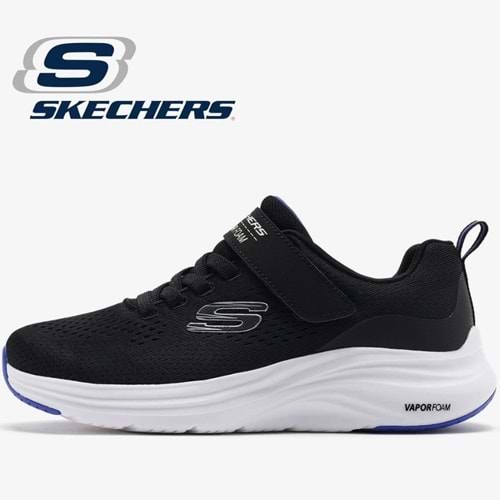 Skechers Vapor Foam 404000L-BKBL Ortopedik Çocuk Spor Ayakkabı