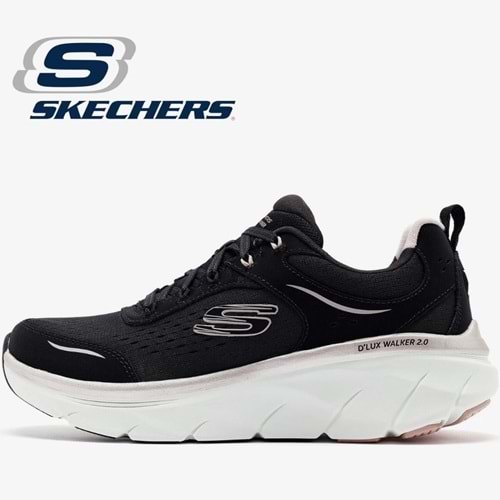 Skechers D'lux Walker 2.0 Gradient Glam 150103-BKRG Unisex Spor Ayakkabı