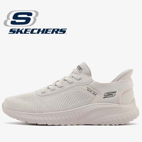 Skechers Bobs Squad Chaos Solıd Step Slip-İns 118312-OFWT Erkek Spor Ayakkabı