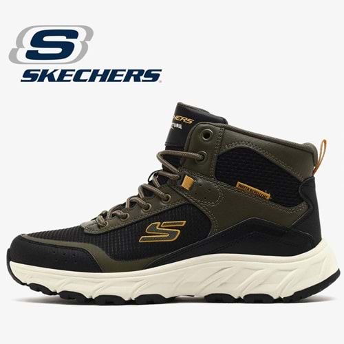 Skechers Hillcrest 2.0 Woodrock Peak 237804-OLBK Water Repellent Outdoor Erkek Bot