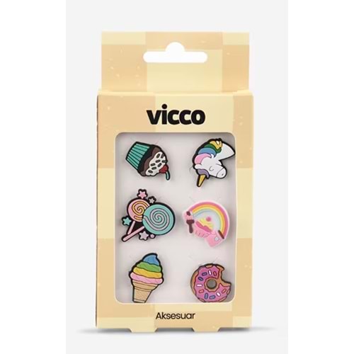 Vicco Shake Mix Jibbitz Terlik Aksesuarı