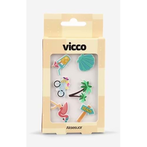 Vicco Summer Mix Jibbitz Terlik Aksesuarı