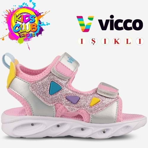 Vicco Hilda Işıklı Ortopedik Çocuk Sandalet