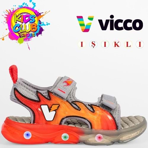 Vicco Jack Ortopedik Işıklı Çocuk Sandalet