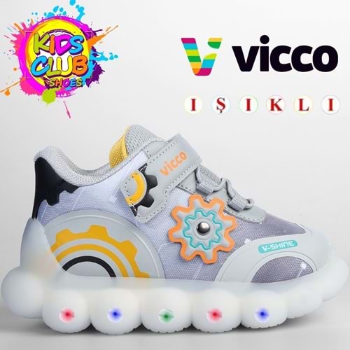 Vicco Port Ortopedik Taban Işıklı Çocuk Bot