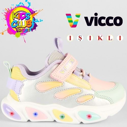 Vicco Lamb Işıklı Ortopedik Çocuk Spor Ayakkabı