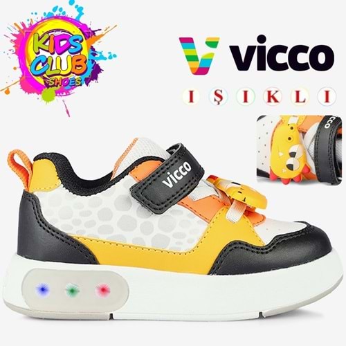 Vicco Borka Işıklı Ortopedik Çocuk Spor Ayakkabı