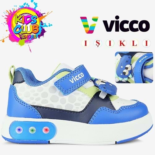Vicco Borka Işıklı Ortopedik Çocuk Spor Ayakkabı