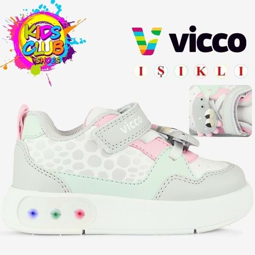 Vicco Borka Işıklı Ortopedik Çocuk Spor Ayakkabı