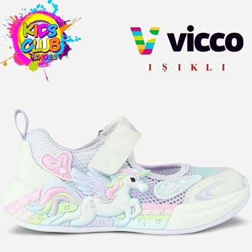 Vicco Maylo Unicorn Işıklı Ortopedik Çocuk Spor Ayakkabı