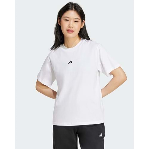 Adidas JC5944 Essentials Small Logo Cotton T-Shirt Kadın Tişört