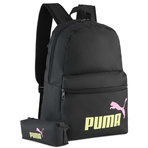 Puma Phase BackPack Set 091191-04 Kalemlikli Çanta Unisex Sırt Çantası