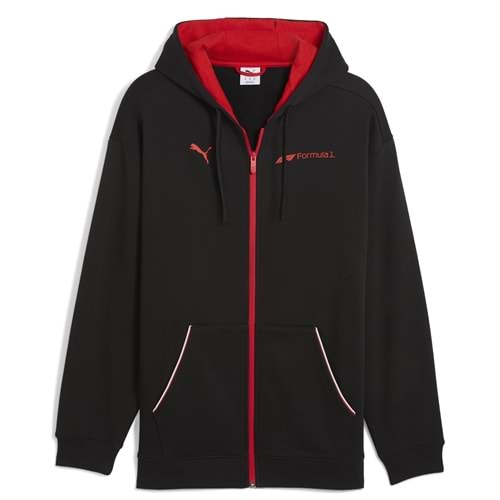 Puma F1 Essential+ Fullzip Hoodie Jacket 632653-01 Erkek Eşofman Üstü