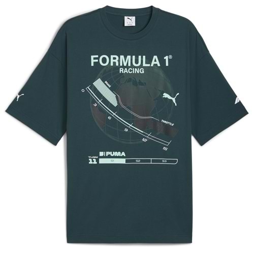 Puma 632655-04 F1 Graphic Tee - Relaxed Tişört Erkek T-Shirt