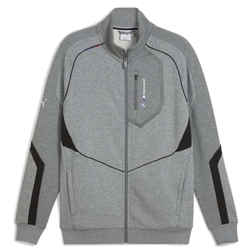 Puma Bmw MMS Hoodie Fermuarlı Jacket 630616-03 Erkek Eşofman Üstü