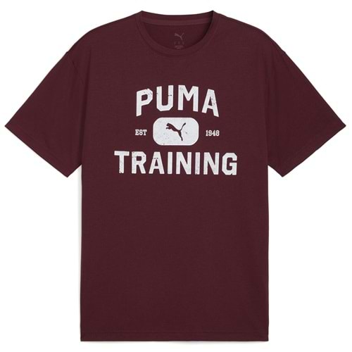 Puma 526568-96 M Graphics Traın Logo Rlxd Tee Tişört Erkek T-Shirt