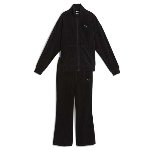 Puma Velour Rib Suit 688164-01 Kadın Eşofman Takımı