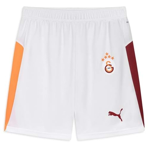 Galatasaray S.k. Shorts 25/26 İç Saha Parçalı Beyaz Şort Erkek Futbol Şortu