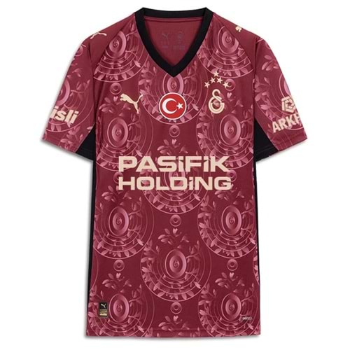 Galatasaray S.K. Bordo Forma 25/26 Alternatif Jr Forması Erkek Forma