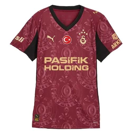 Galatasaray S.K. Bordo Forma 25/26 Alternatif Forma Kadın Forma
