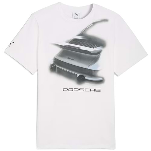 Puma 634489-05 Porsche Graphic Tee 1 Tişört Erkek T-Shirt