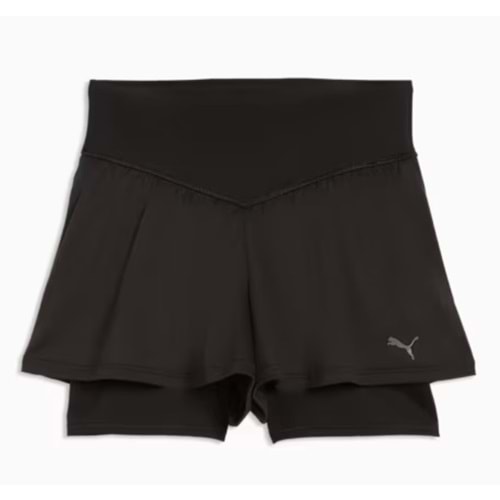 Puma 528475-01 W P Shape 2-1 Flowy Short 3 Tayt Şort Kadın Şort