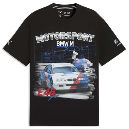 Puma 634888-01 BMW MMS Sportswear Grphc Tee Tişört Erkek T-Shirt