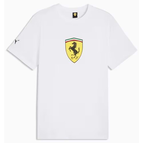 Puma Ferrari Colored Shield Tee 635310-04 Tişört Erkek T-Shirt