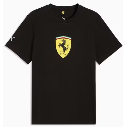 Puma Ferrari Colored Shield Tee 635310-01 Tişört Erkek T-Shirt